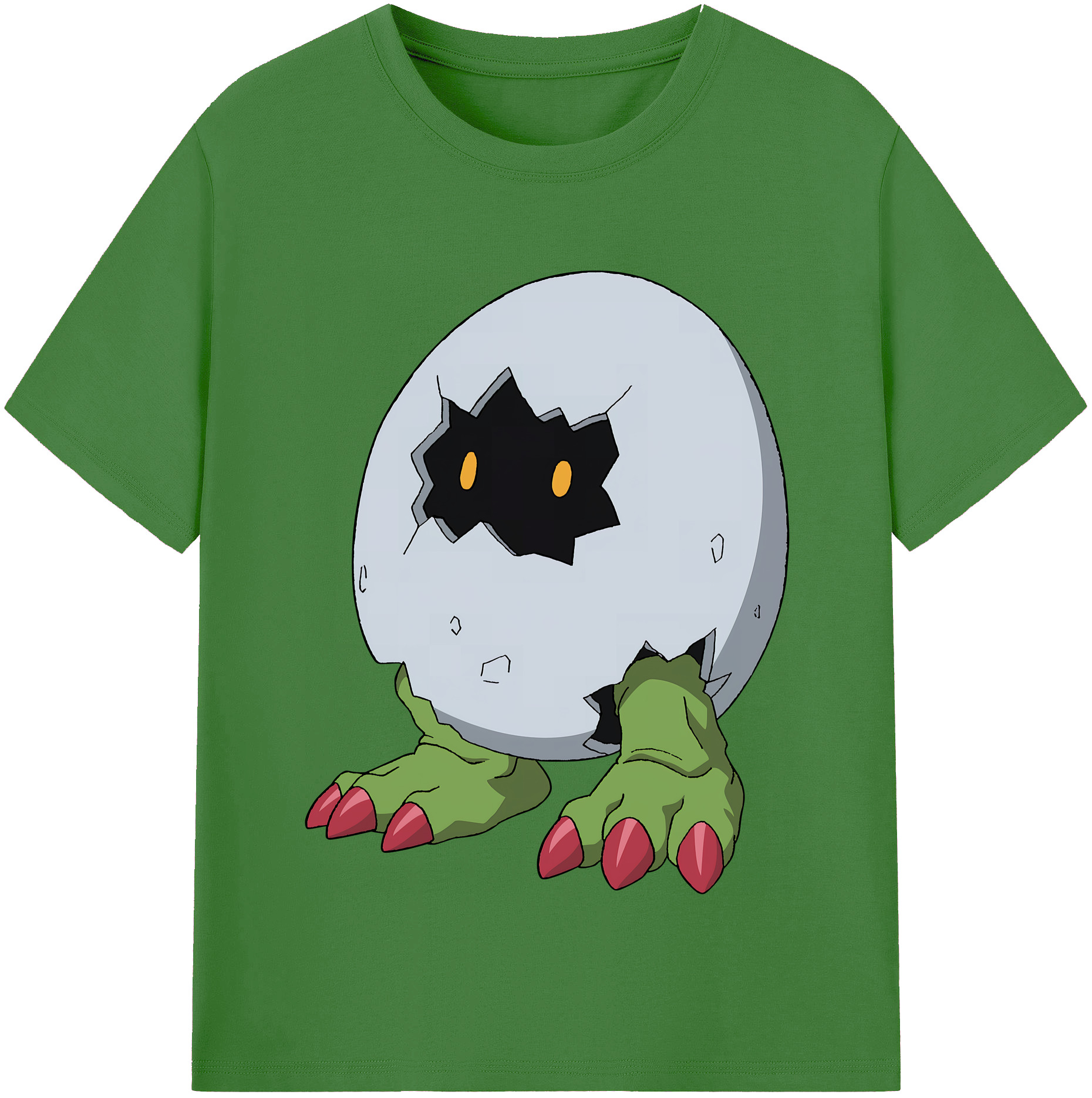 （画像用） Digimon デジタルモンスター/デジモン レディースカジュアルプリントTシャツ（綿100％）